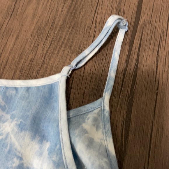 Blue/Aztec Pattern Flying Tomato Dress - Picture 8 of 9